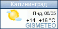 GISMETEO: Погода по г. Калининград