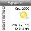 GISMETEO: Погода по г. Брянск
