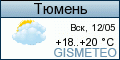 GISMETEO: Погода по г. Тюмень