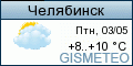 GISMETEO: Погода по г. Челябинск