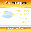 GISMETEO: Погода по г. Красноярск