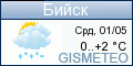 GISMETEO: Погода по г. Бийск