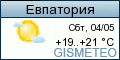 GISMETEO: Погода по г. Евпатория