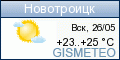 GISMETEO: Погода по г. Новотроицк