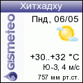 GISMETEO: Погода по г. Хитхадху