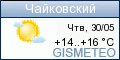 GISMETEO: Погода по г. Чайковский