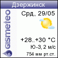 GISMETEO: Погода по г. Дзержинск