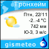 GISMETEO: Погода по г. Тронхейм