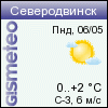 ФОБОС: погода в г. Северодвинск
