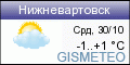 GISMETEO: Погода по г. Нижневартовск