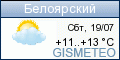 GISMETEO.RU: погода в г. Белоярский