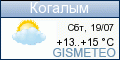 GISMETEO.RU: погода в г. Когалым