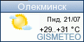 GISMETEO.RU: погода в г. Олекминск