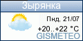 GISMETEO.RU: погода в г. Зырянка