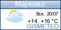 GISMETEO.RU: погода в г. Марково