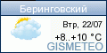 GISMETEO.RU: погода в г. Беринговский