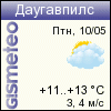 GISMETEO.RU: погода в г. Даугавпилс