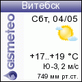 GISMETEO.RU: погода в г. Витебск
