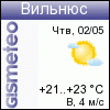 GISMETEO.RU: погода в г. Вильнюс