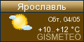 GISMETEO.RU: погода в г. Ярославль