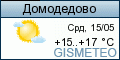 GISMETEO: Погода по г. Домодедово