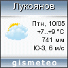 Прогноз погоды в городе Лукоянове