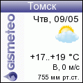 Погода в г.Томск