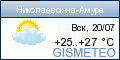 GISMETEO.RU: погода в г. Николаевск-на-Амуре