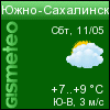 GISMETEO.RU: погода в г. Ю.-Сахалинск