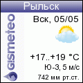 GISMETEO.RU: погода в г. Рыльск