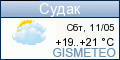 GISMETEO.UA: погода в г. Судак