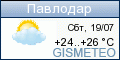 GISMETEO.RU: погода в г. Павлодар