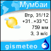 GISMETEO: Погода по г. Бомбей