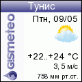 GISMETEO: Погода по г. Тунис