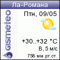 GISMETEO: Погода по г. Ла-Романа