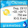 GISMETEO: Погода по г. Окленд