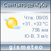 GISMETEO: Погода по г.Сантьяго-Де-Куба