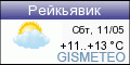 GISMETEO: Погода по г.Рейкъявик