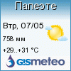 GISMETEO: Погода по г.Папеэте