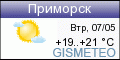 GISMETEO: Погода по г.Приморск
