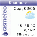Погода по г. Козельск