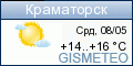GISMETEO: Погода по г.Краматорск