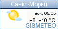 GISMETEO: Погода по г.Санкт-Мориц