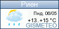 GISMETEO.RU: погода в г. Риэн