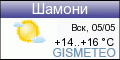 GISMETEO: Погода по г.Шамони