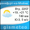 GISMETEO: Погода по г.Франкфурт GISMETEO: Погода по г.Франкфурт