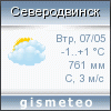 GISMETEO: Погода по г.Северодвинск