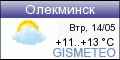 GISMETEO: Погода по г.Олекминск