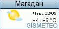GISMETEO: Погода по г.Магадан