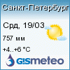 GISMETEO: Погода по г.Санкт-Петербург